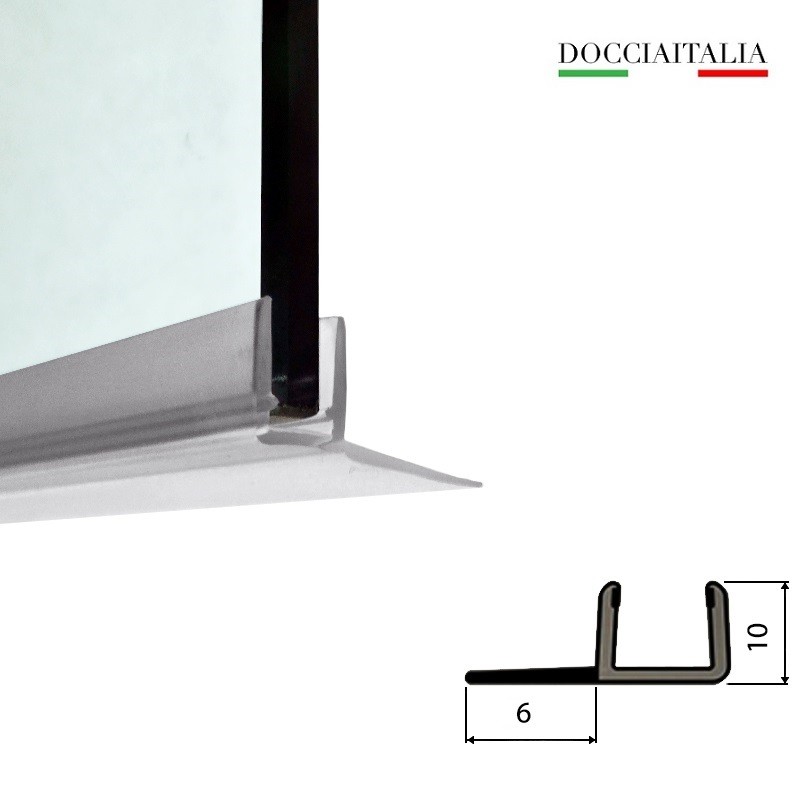 Guarnizione box doccia Aletta laterale  6mm