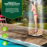 Doccia da giardino esterno
